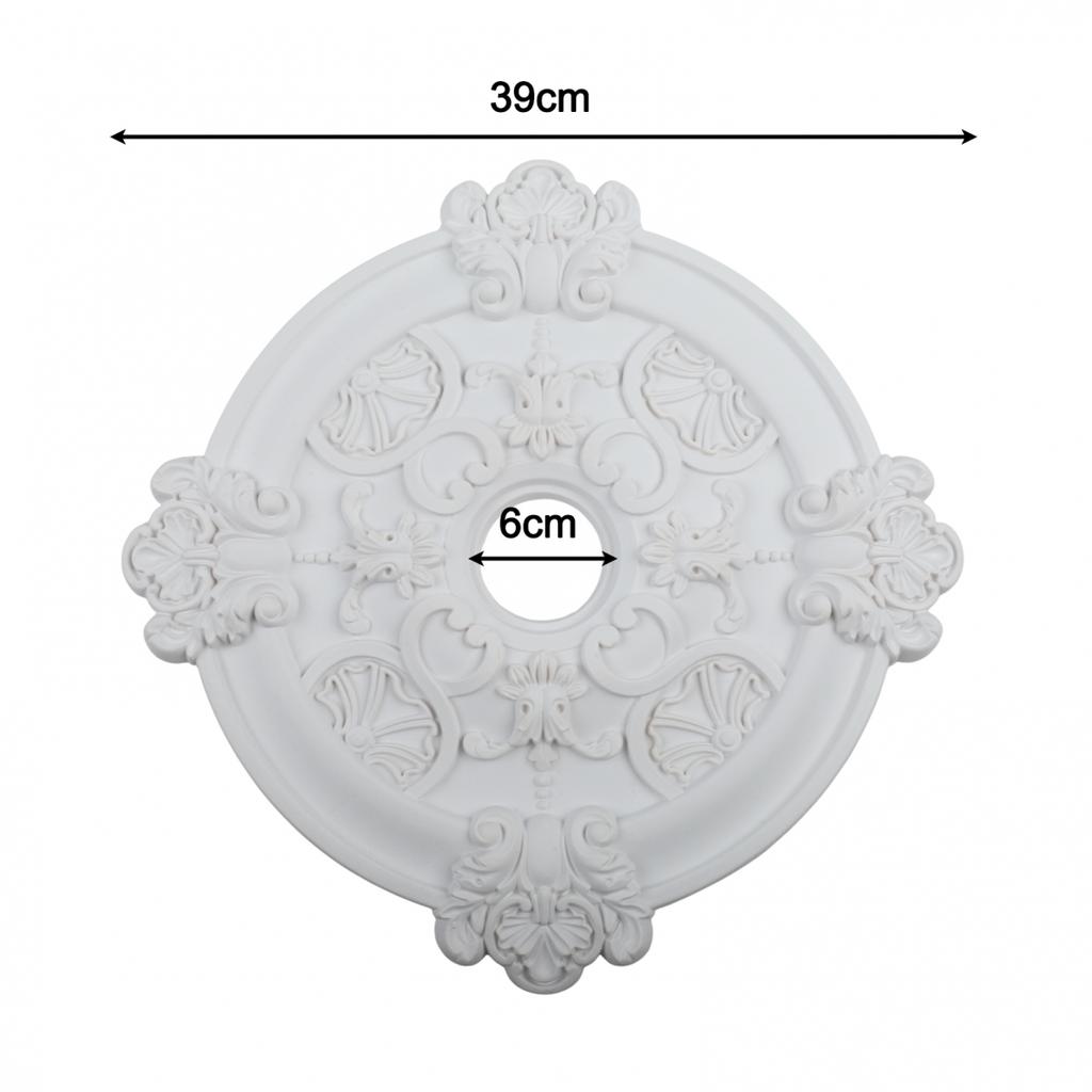 Decorative Ceiling Light Round PU Lamp Shade Ceiling Fan Lamp Cover