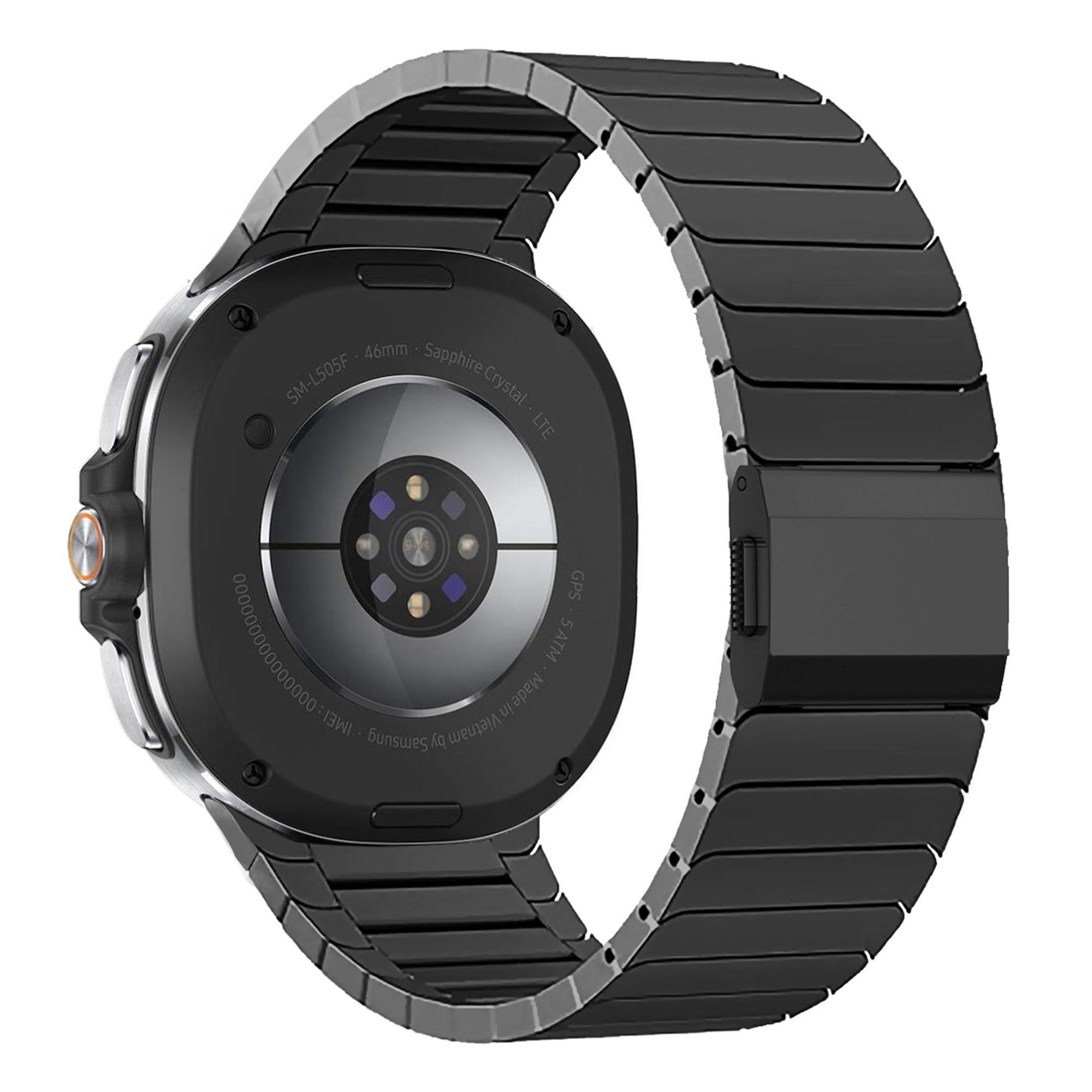 

Replacement Band for Samsung Galaxy Watch8 44mm/40mm/Watch8 Classic 46mm Stainless Steel Watch Strap C