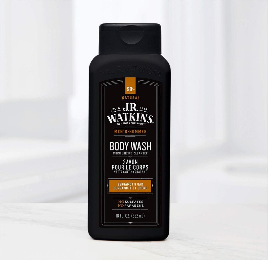 Watkins WT Body Wash Bergamot Oak J.R. Men's &