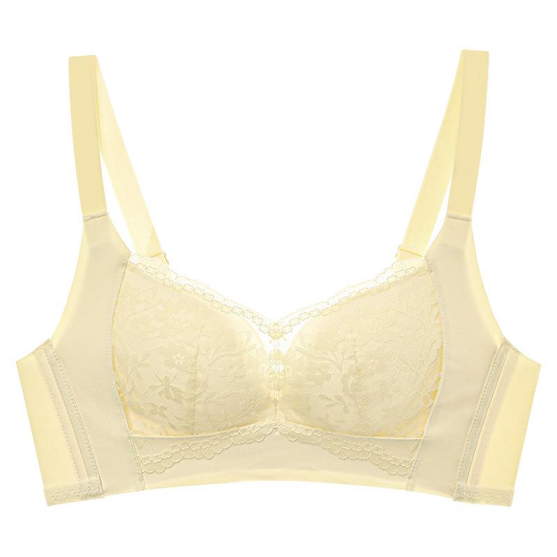 

Сексуальный бюстгальтер для женщин Кружевной бюстгальтер для женщин Собирающий и формирующий аксессуар для груди Предотвращающий обвисание Регулируемый бюстгальтер 42/95D бежевый
