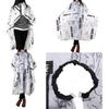 Durable Hairdressing Cape for Haircuts & Dyeing - Professional Salon Apron, Easy to Clean, Full Coverage