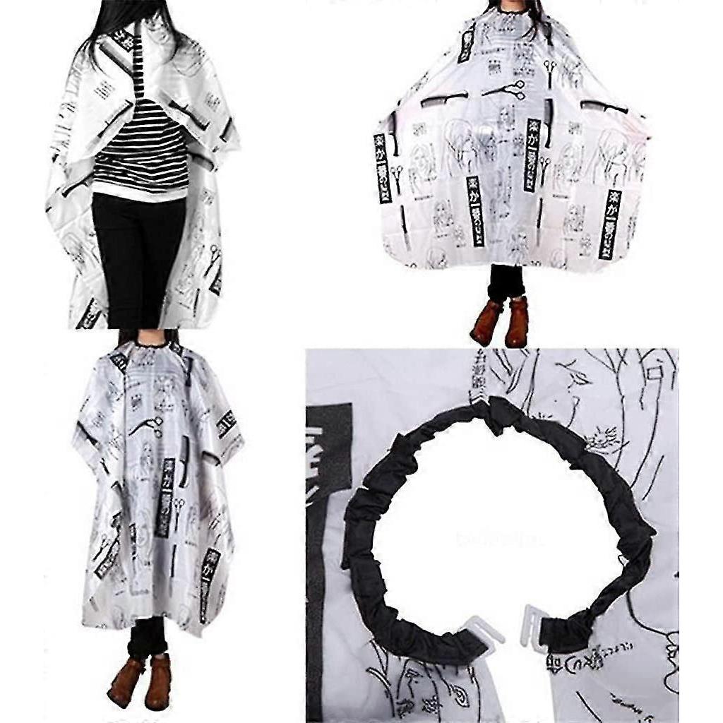 Durable Hairdressing Cape for Haircuts & Dyeing - Professional Salon Apron, Easy to Clean, Full Coverage