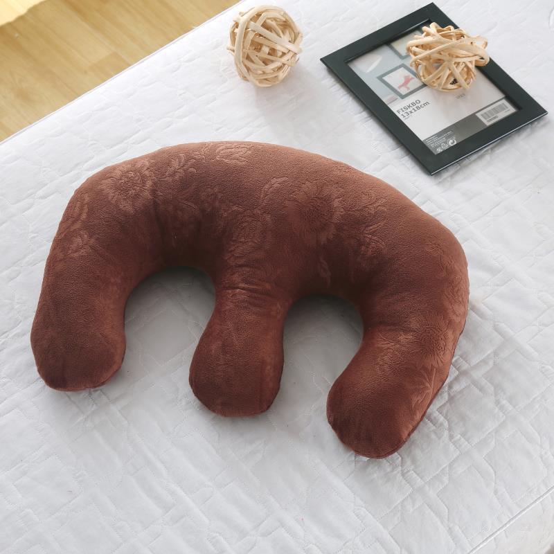 Lying Pillow Prone Pillow Bed Pillow Multi-function M-shaped Beauty Salon Massage Pillow Keep Breast Comfortable Not Squeezed 45x28cm 5230₽
