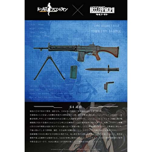 Little Armory LADF04 Dolls' Frontline Type 64 Self-Type Plastic Model