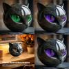 Creative Stone Patterned Cat Resin Ornaments For Party Decor And Giftgiving