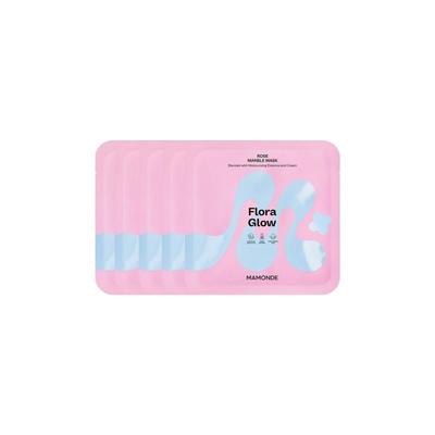 Flora Glow Rose Marmor Maske 36g x 5 Stück