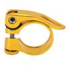 34.9mm Durable Bicycle Quick Release Seatposts Clamp Aluminum Alloy Seat Tube ClampGolden