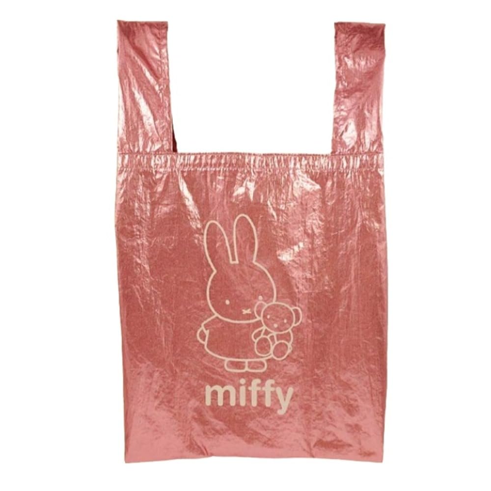Marimo Craft Shiny Eco Miffy W250 X H300 X D100mm Bag, Bear, DBM-2289