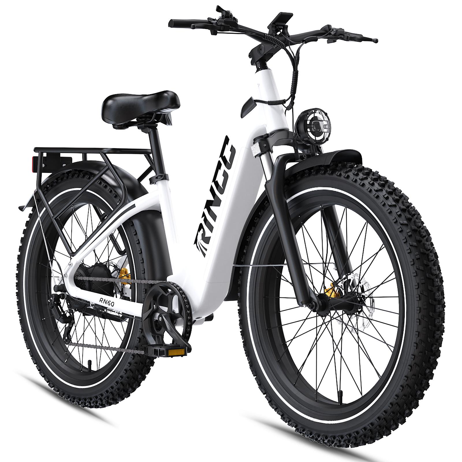 RINCC RN60 All-terrain E-bike, 48V 20Ah Samsung Batterij wit