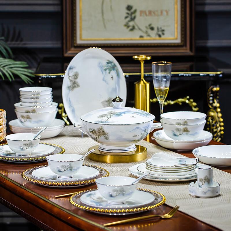 

Набор керамической посуды LISM в стиле легкой роскоши