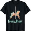 Children's Merry-Go-Round Horse Carousel Vintage Funfair T-Shirt