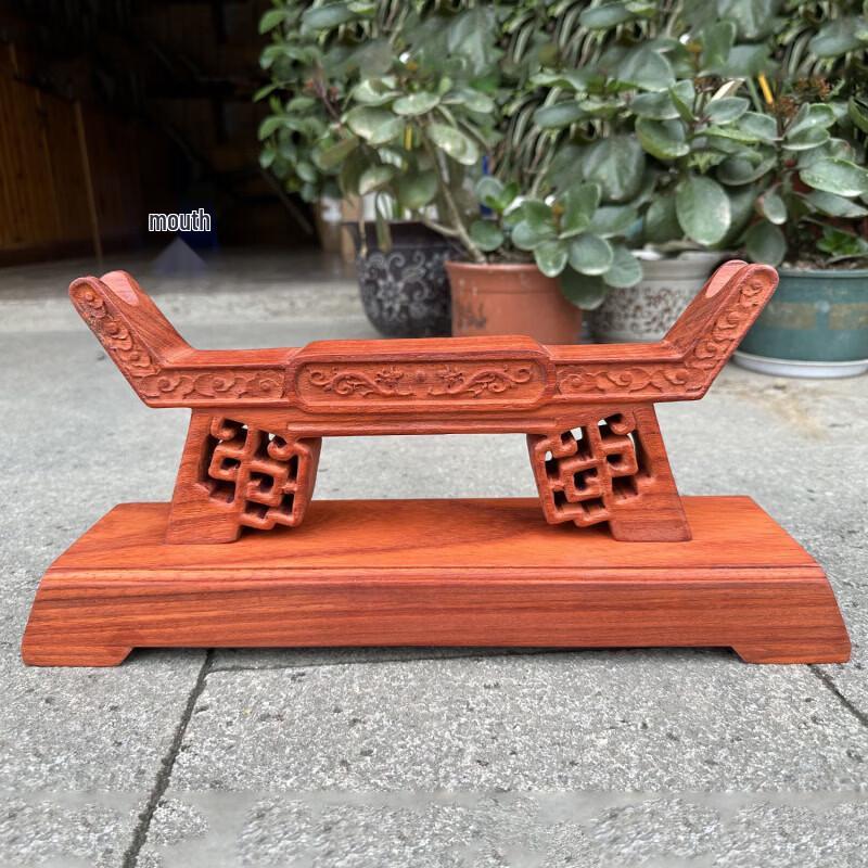 JINGGENG Solid Wood Sword and Instrument Display Stand