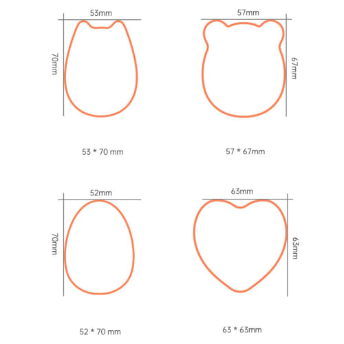 Mini Kalimba Thumb Piano, 8-Key Portable Piano Pendant, Made of Premium Wood, Mini Finger Piano, Finger Percussion Instrument, Finger Music Box, Begin