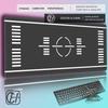 HYBXAXC Airport Runway Desk Mat Mouse Pad Parking Apron Aviation Model Cushion Slide Large Gaming Deskmat Rubber Mousepad