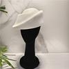 Hepburn Style Wool Pillbox Hat Fedoras Fedora Hat Fashion Woolen Felt Hat  Lady