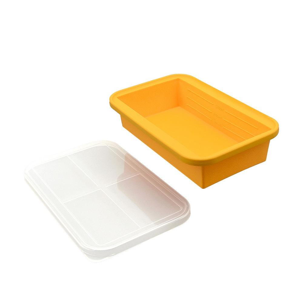 

Силиконовый лоток с крышкой для морозильной камеры, прочные контейнеры для заморозки, силиконовая форма для супа, соуса, рагу и хранения продуктов