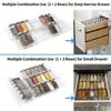 1/2Pcs Seasoning Jar Organizer Clear Storage Rack for Kitchen Shelf Cabinet Spice Drawer Organizer Countertop Rack