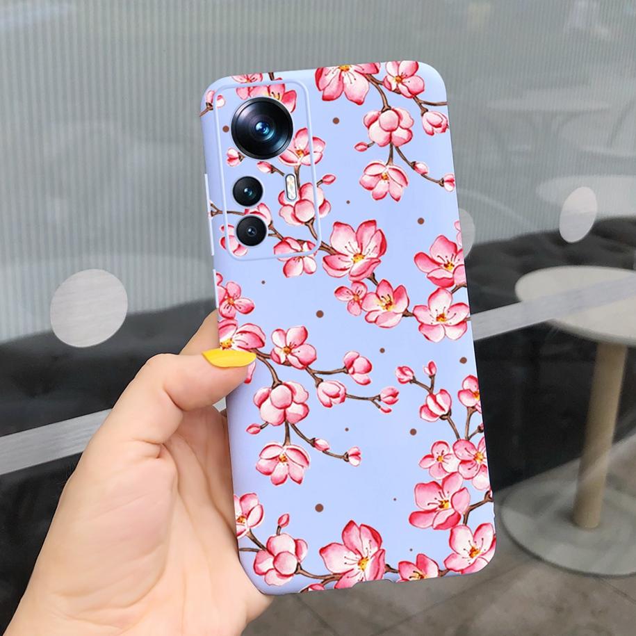 For Xiaomi 12T Pro Case 2022 Cute Sunflower Pretty Girls Cover Silicone Soft Phone Case For Xiaomi Mi12T Mi 12T Pro Cover Bumper