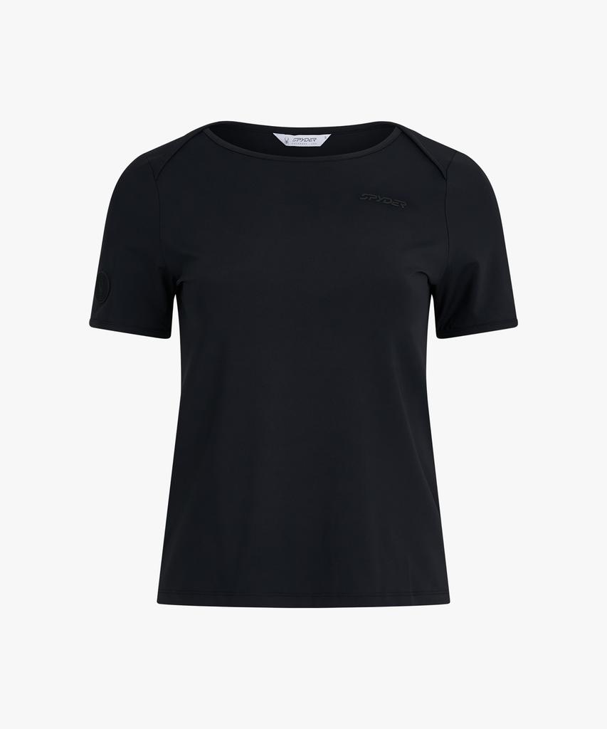 SPYDER Women'S Citycore Ringer Short Sleeve T-Shirt Splmcnrs351Wblk