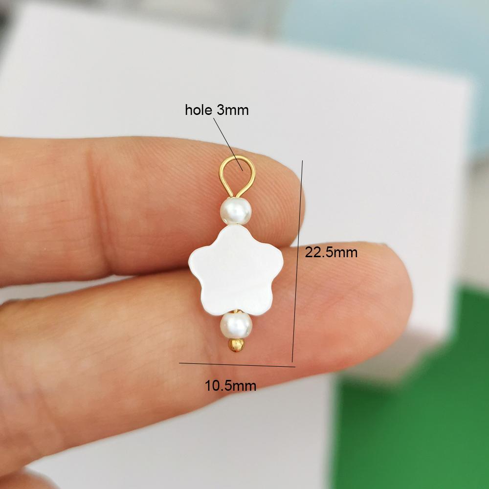 1 Piece Stainless Steel Pendant Charm Heart Rose Shell Star Sun Butterfly Bow Flower Red Gold Custom Necklace