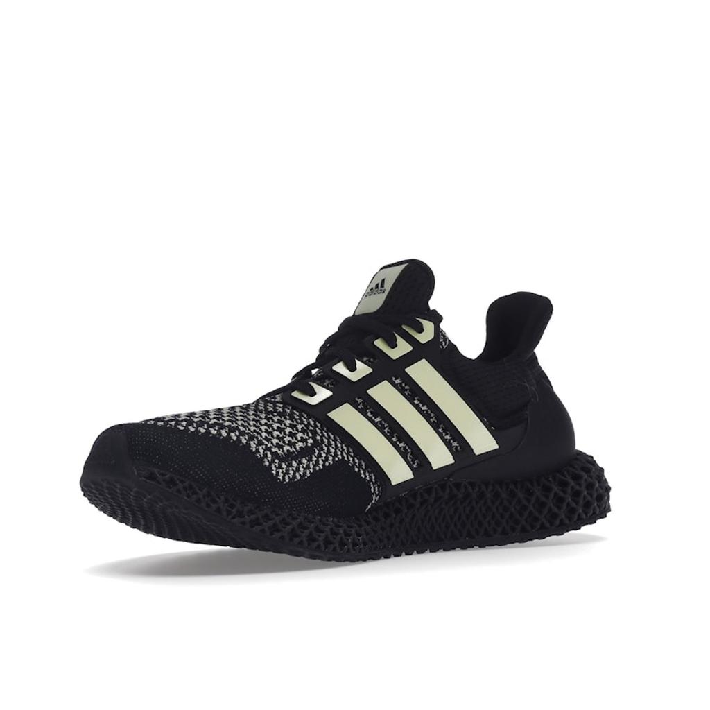 Adidas Ultra 4D Black Almost Lime Unisex Sneakers Core-Black Silver-Metallic GZ4499