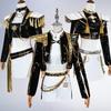 Rumi Zoey Mira Cosplay Women Girls Kpop Demon Hunters Black Golden Singing Costume Halloween Party Role Playing Outfit Suit