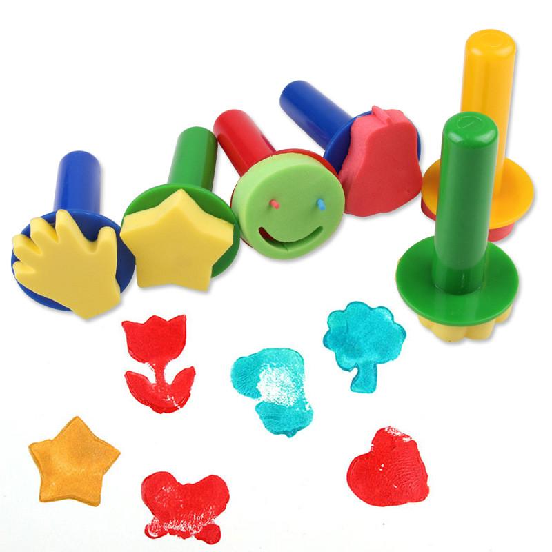 P Toy Juego De Herramientas De Pinceles De Pintura De Esponj P Toy Juego De Herramientas De Pinceles De Pintura De Esponj