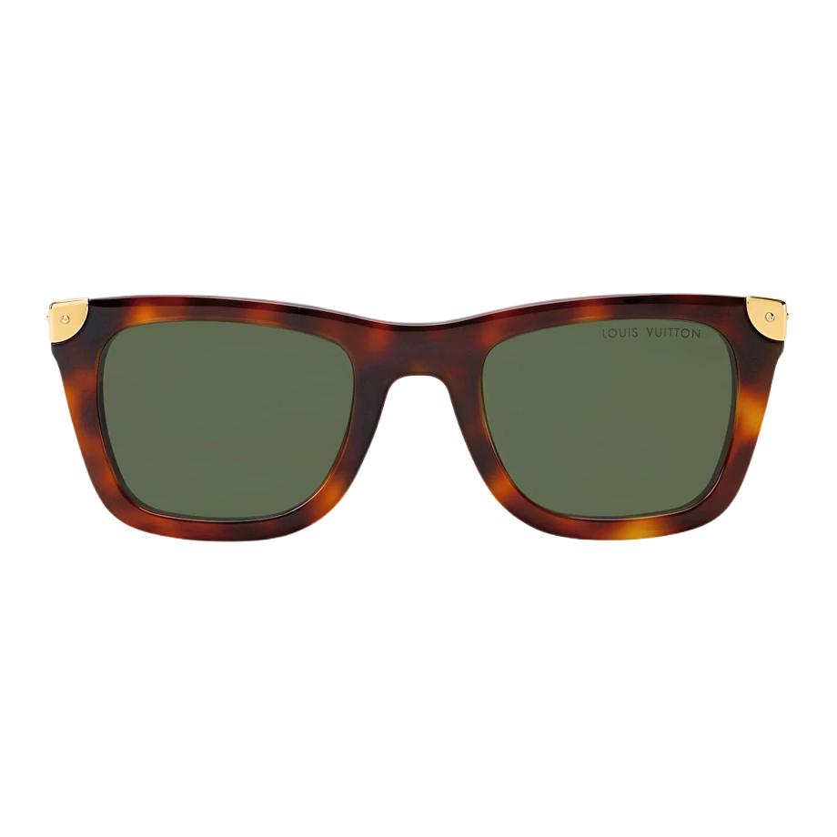 

Louis Vuitton Logo Square Sunglasses Men sunglasses Tortoise Z3411U F,Tortoiseshell