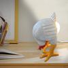 Chicken Lamp Laying Egg Led Egg Night Light Resin Dimmable Nightlight Decoration For Christmas Easter Birthdays Thanksgiving