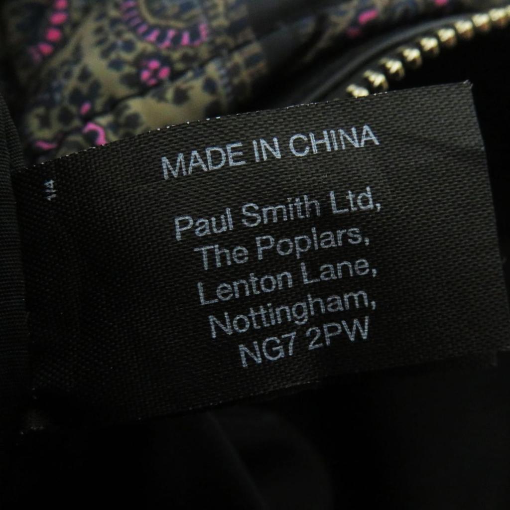 Paul Smith Tote Bag Multicolor Paisley Pattern polyester Women Used