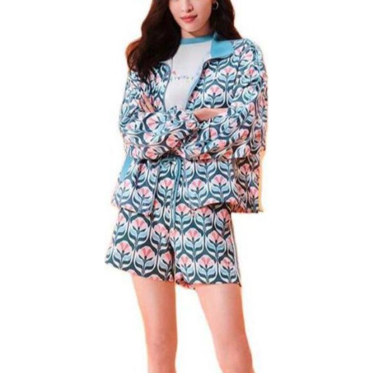 Li-Ning Letter Color Block Crew Neck Pullover Short Sleeve T-Shirt Women Tops Cream AHST488-1