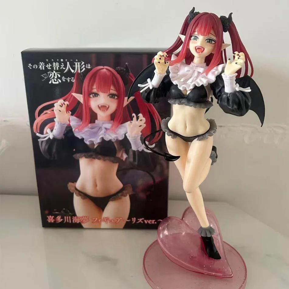 Anime My Dress-Up Darling Kitagawa Marin Liz PVC Action Figure Cute School Uniform Desktop Model Collectible Toy Gift