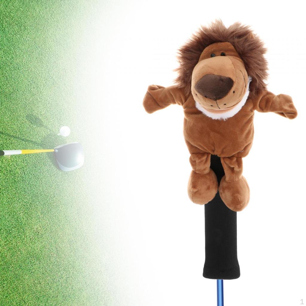 Animal Golf Wood Headcover Club Head Cover Practical Novelty Anti Scratch Keepsake