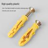 Little Yellow Croaker M6 Expansion Screw & Tube Set with Self-Tapping Screws, Wall Nails, Rubber Plugs, and Clips (6, 8, 10mm)