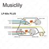 Musiclily Pro LP Standard Modern 60-tals PLUS Treble Bleed Förtrådat Kit för Les Paul Elgitarrer med Nickelswitchar