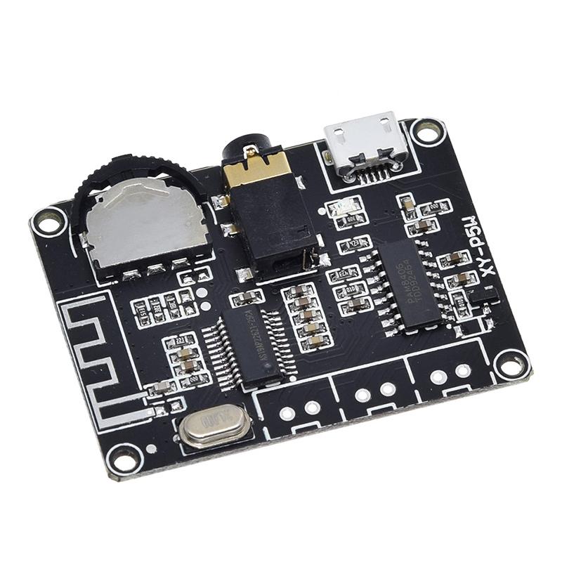 XY-P5W PAM8406 Bluetooth 5.0 Amplifier Board 5W×2 DC3.7-5V Stereo Audio Power Amplifier Module for Arduino DIY Kit