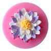 New 3D Lotus Flower Fondant Cake Chocolate Water Lily Sugar Craft Mold Cutter Silicone Tools DIY