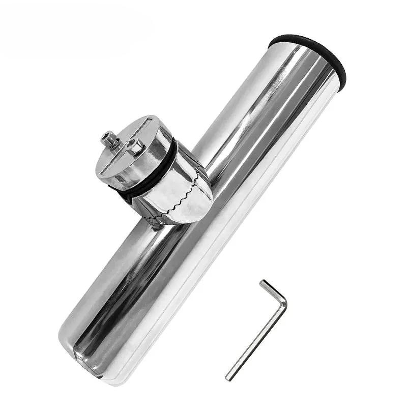 1PC Fishing Rod Holder Stainless Steel Fishing Rod Racks Bracket Hardware Stainless Steel Fishing Accessories Fishing Supplies