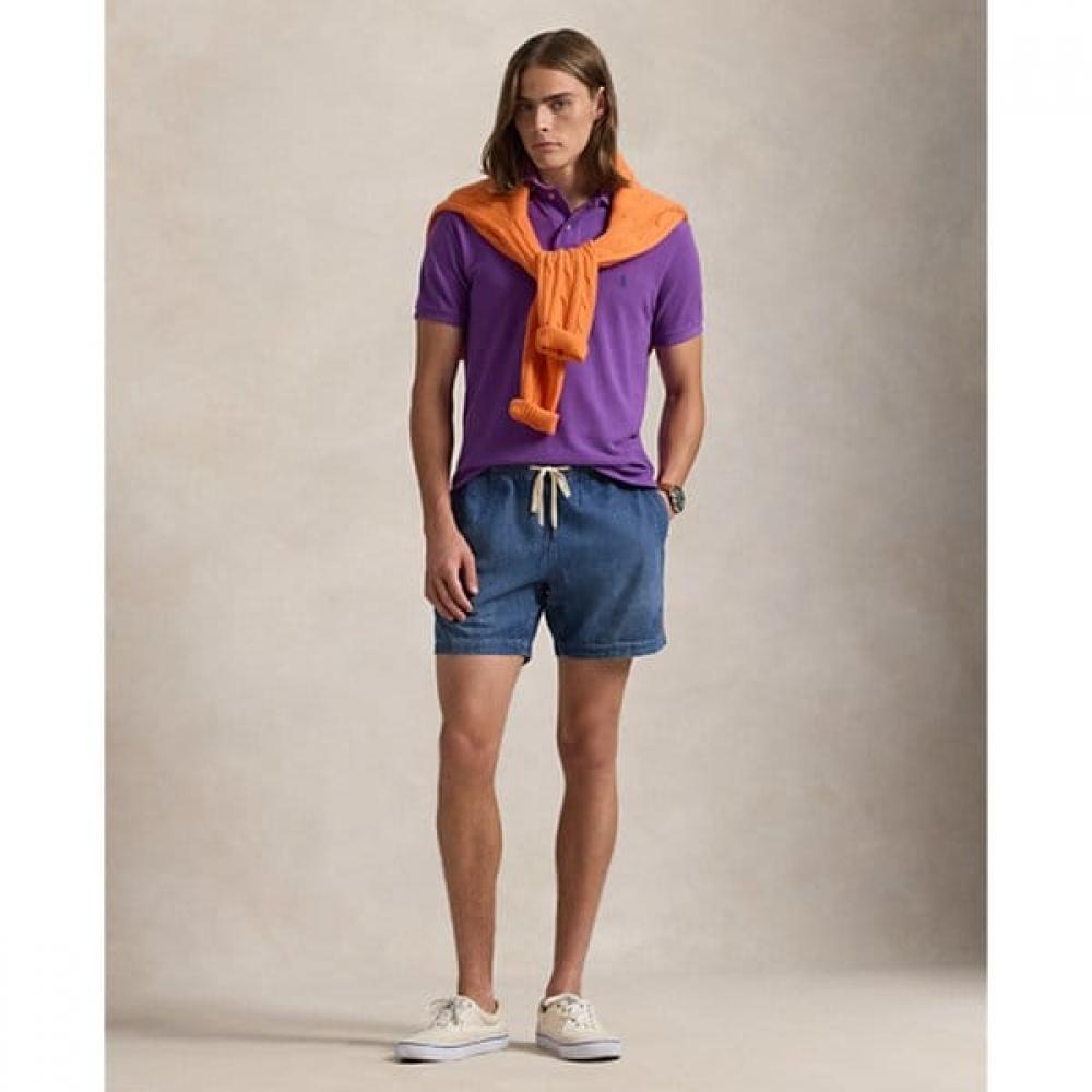 Polo Ralph Lauren Men S 6.5 Cm Polo prepSter Denim Short  Mnpodnm10920079400 