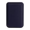 Single Ring Magnetic Card Holder for iPhone 12-16 Series PU Leather Slim Attachment
