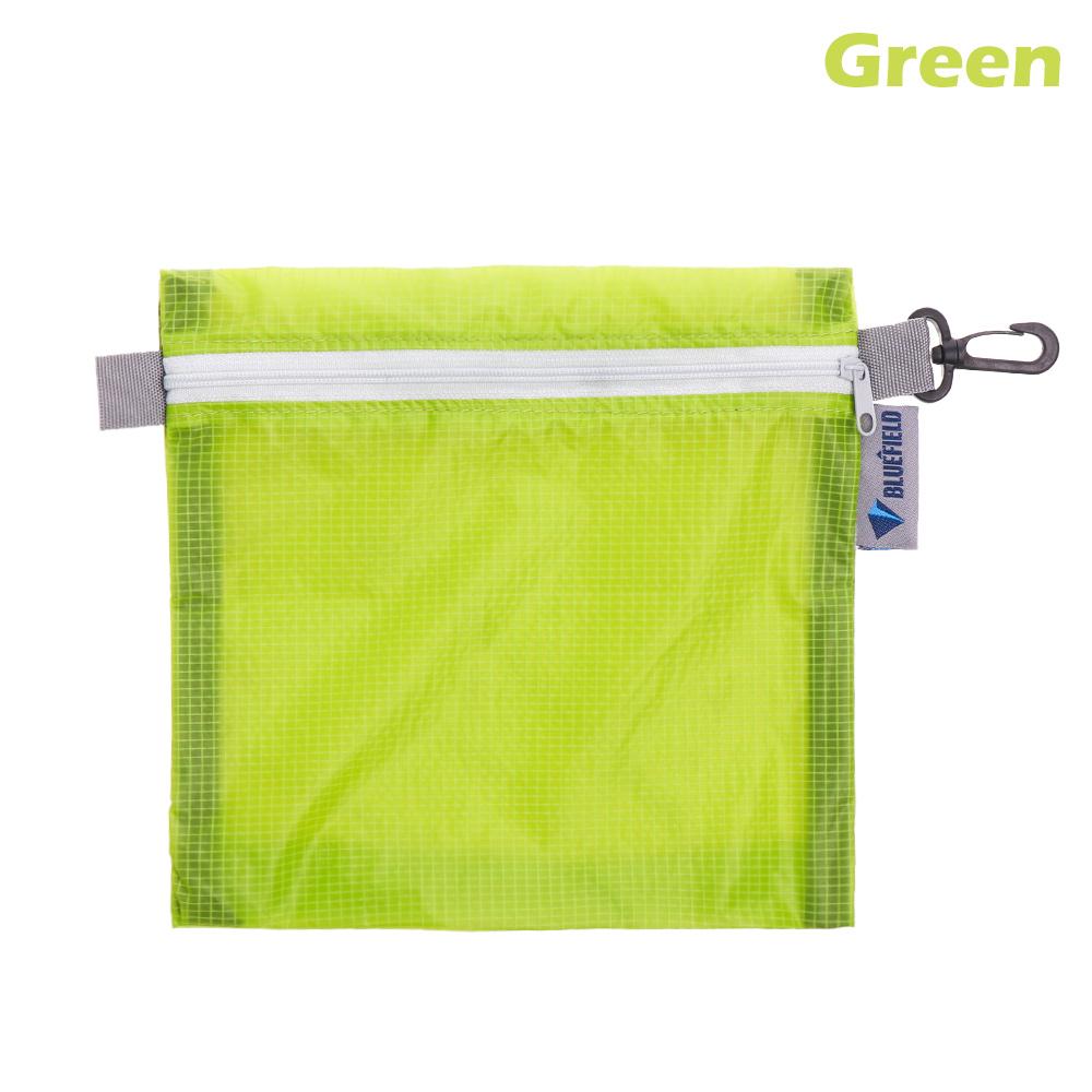 1pc Outdoor Waterproof Bag Swimming Pouch For Camping Hiking With Hook Zipper Storage Pocket Travel Cosmetic Bag