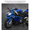 1/12 Scale S1000RR Racing Motorcycle Diecast Model Toy, with Sound and Light for Kids Toddler Boys Girls Gift Collection