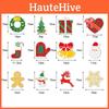 Hanging Party Holiday Decorations With Spiral Flags For Merry Christmas Theme