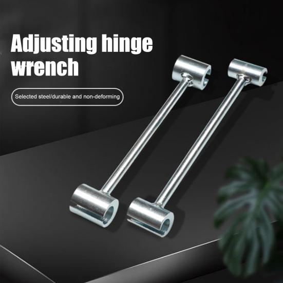 1/2Pcs Door Hinge Adjustment Tool Heavy Duty Alloy Steel 8-25MM Flag Shaped Hinge Gap Adjusting Wrench Door Hinge Repair Tool