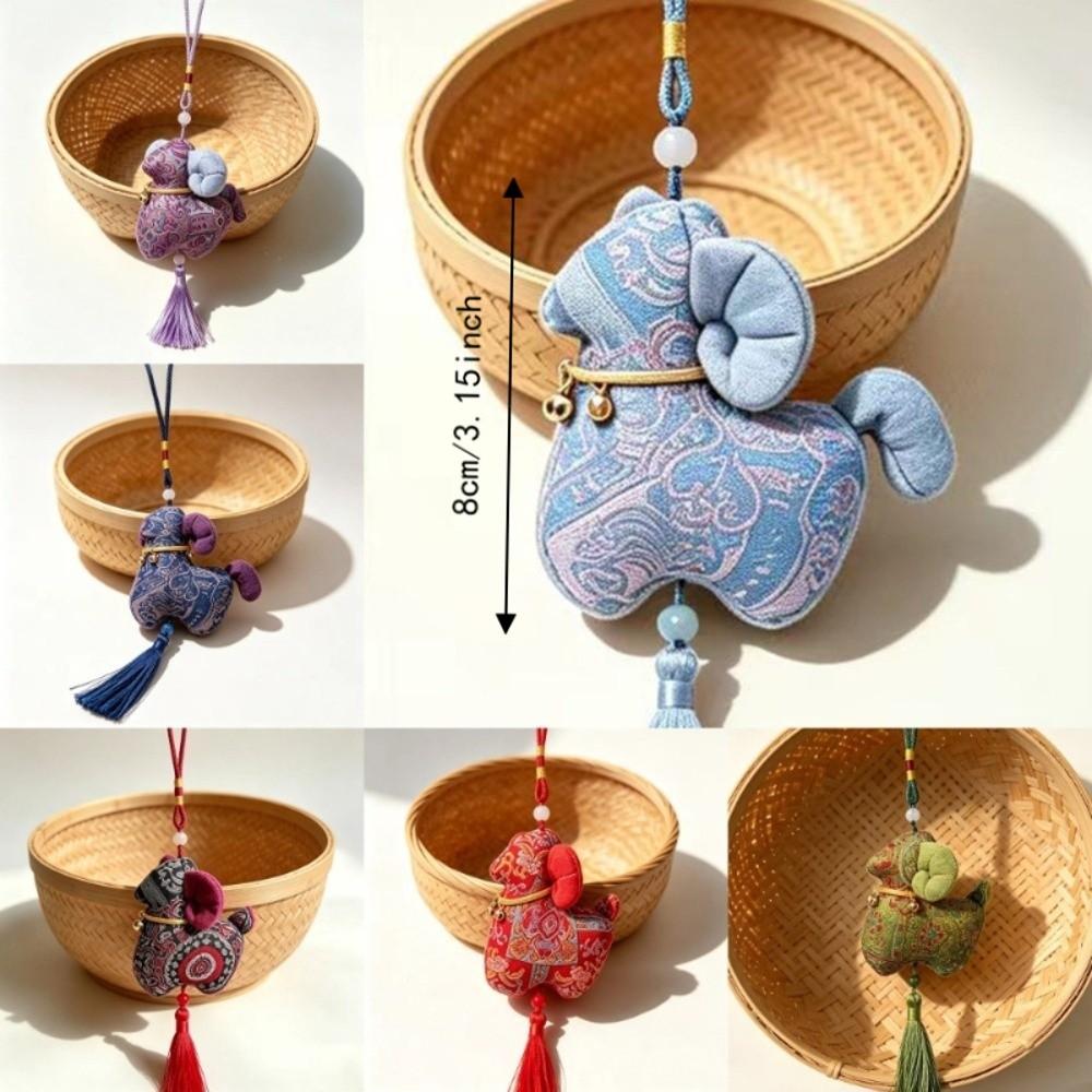 Lamb Bohemian Sheep Pendant Sheep Soft Lamb Doll Ornament  Chinese New Year