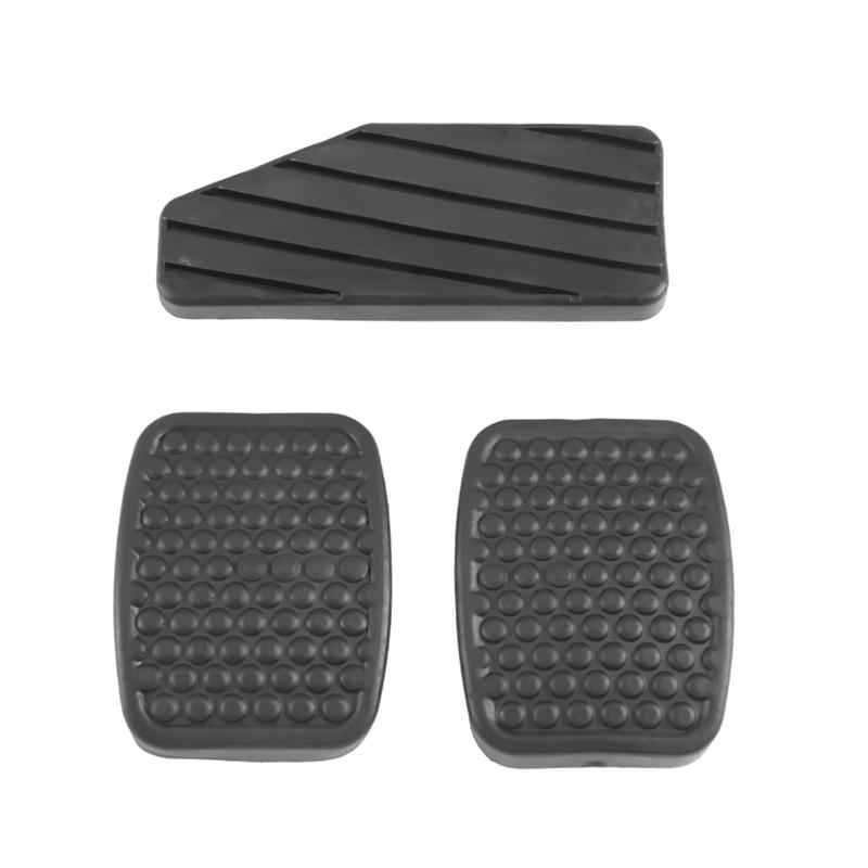 WO-3PCS Car Accelerator Clutch Brake Pedal Rubber Pad Pedal Cover Kit For Suzuki Swift 49451-60B00