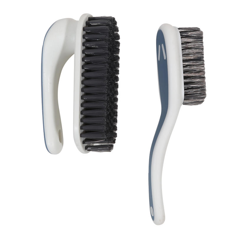 Multi-purpose Bathroom Shoe Brush + Clothes Cleaning Brush Set Household Simple Contrast Color Laundry Scrubbing Brush