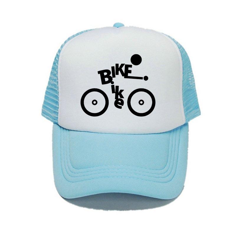 Cool Sport Cycling Trucker Hats Green Commuting Mesh Snapback Caps Unisex Bike Fanciers Shop Publicty Summer Baeball Cap YY337