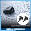 Car Front Windshield Washer Nozzles 28931ZW80A For Nissan Versa 1.6L 2011-2014