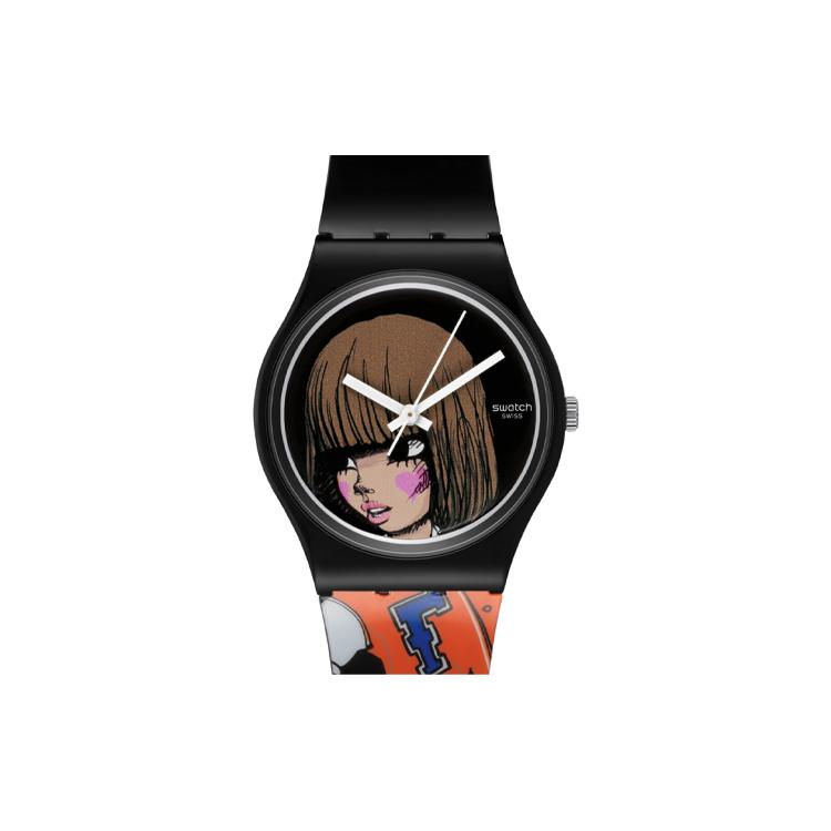 SWATCH Unisex 34mm Black Watch GZ274 GZ274 Black